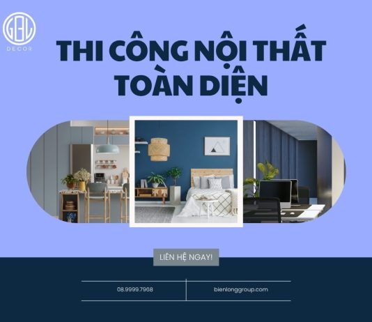 Không gian sống tinh tế với giải pháp thi công nội thất toàn diện từ Biên Long Group